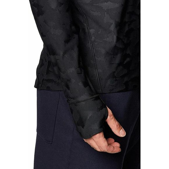 Under Armour 1356169 001 Men Sz S Running L/S Stealth 1/2 Zip Black Camo Jacket - Picture 8 of 8